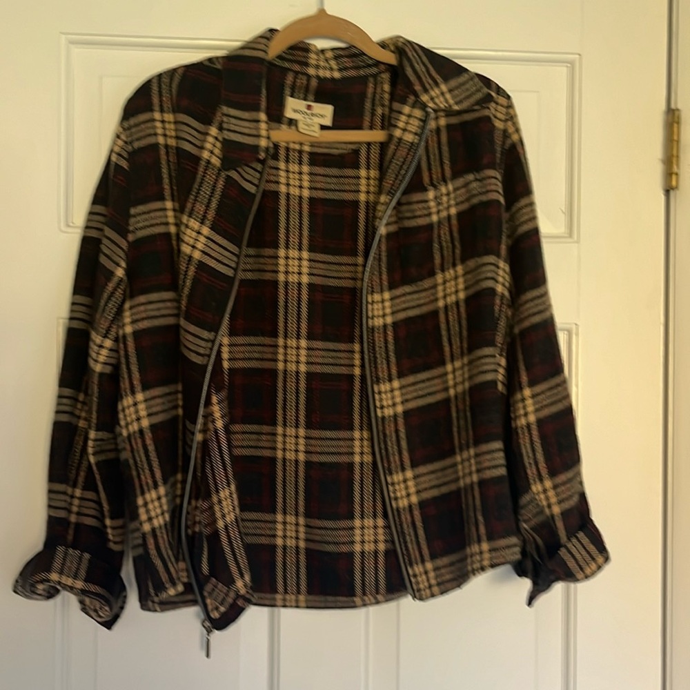 cute jacket plaid